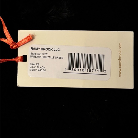 Brand New Ramy Brooke Black Sleeveless Dress XS - Picture 3 of 8
